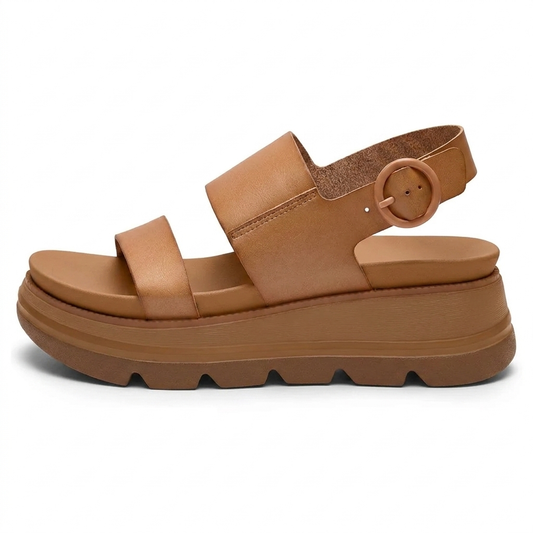 LANA - Sandalias de cuña con plataforma acolchada