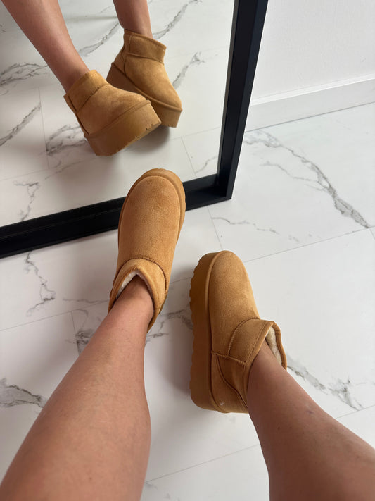 Claudia - Botas Colinda Camel