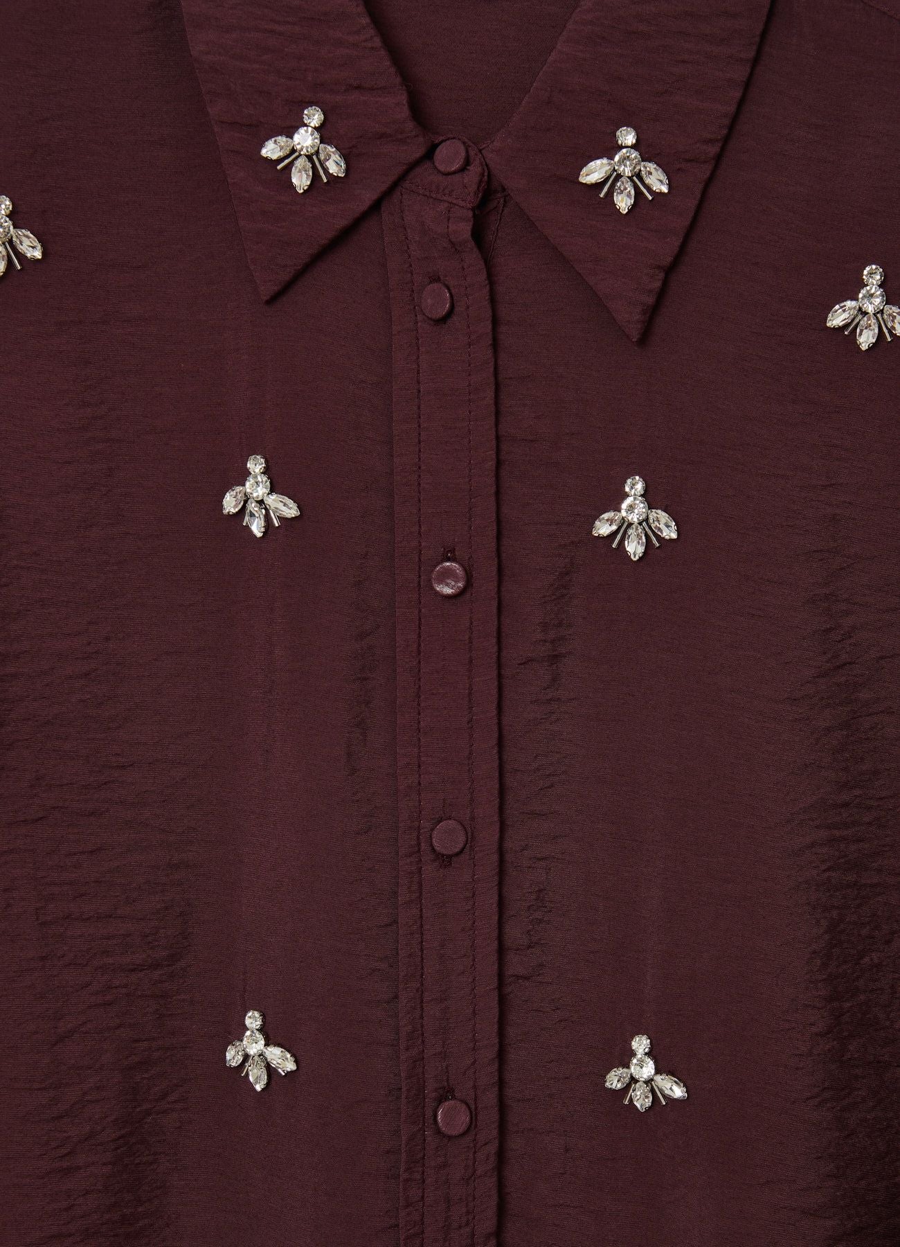 Camicia oversize applicazioni