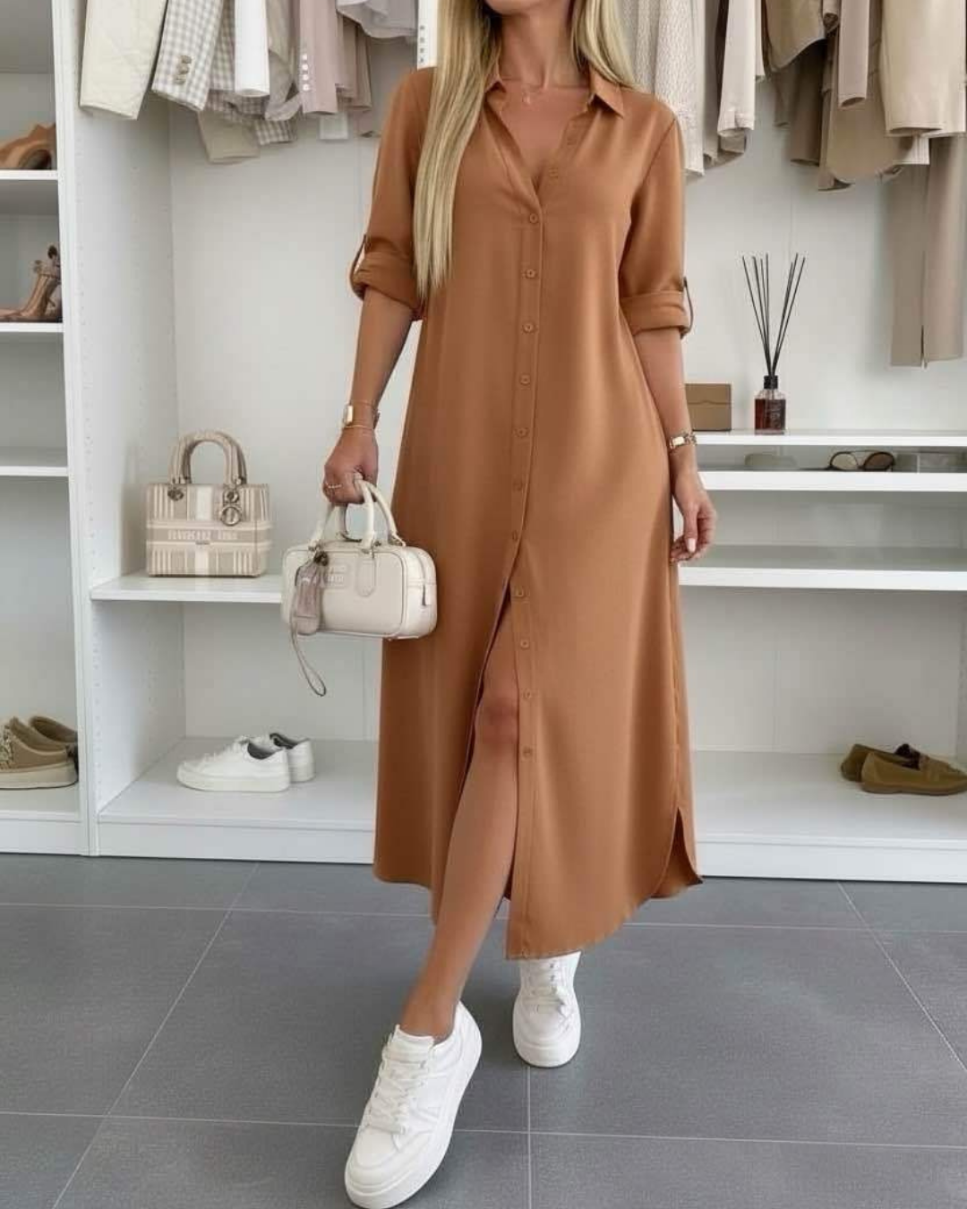 María - Vestido camisero Oversize