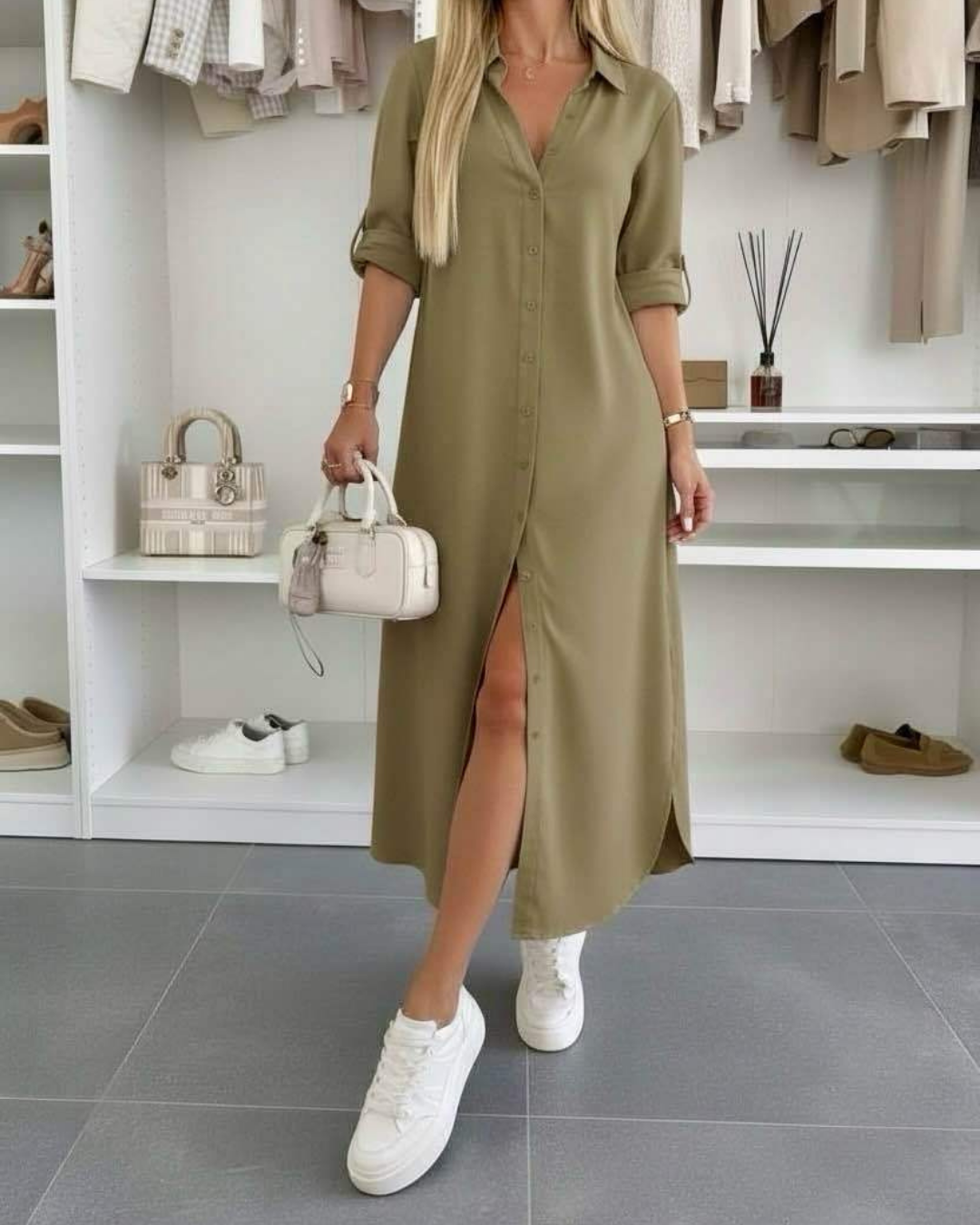 María - Vestido camisero Oversize