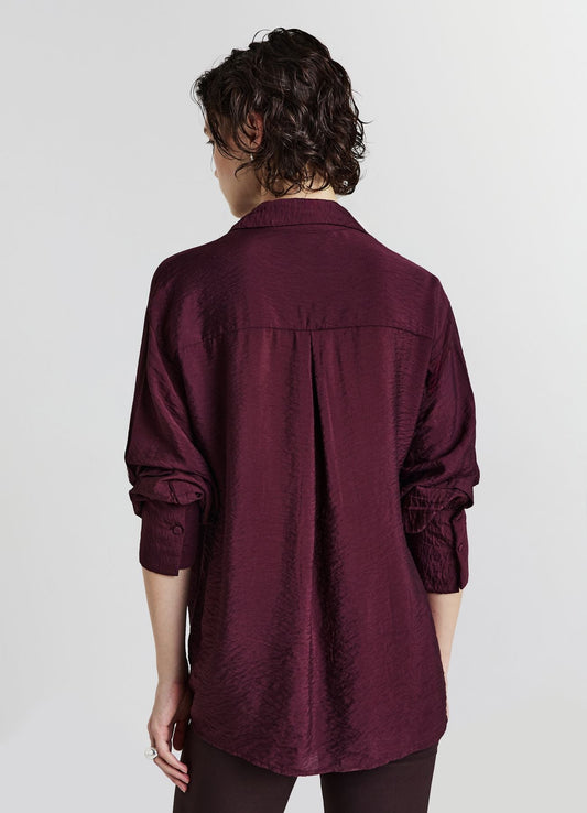Camicia oversize applicazioni
