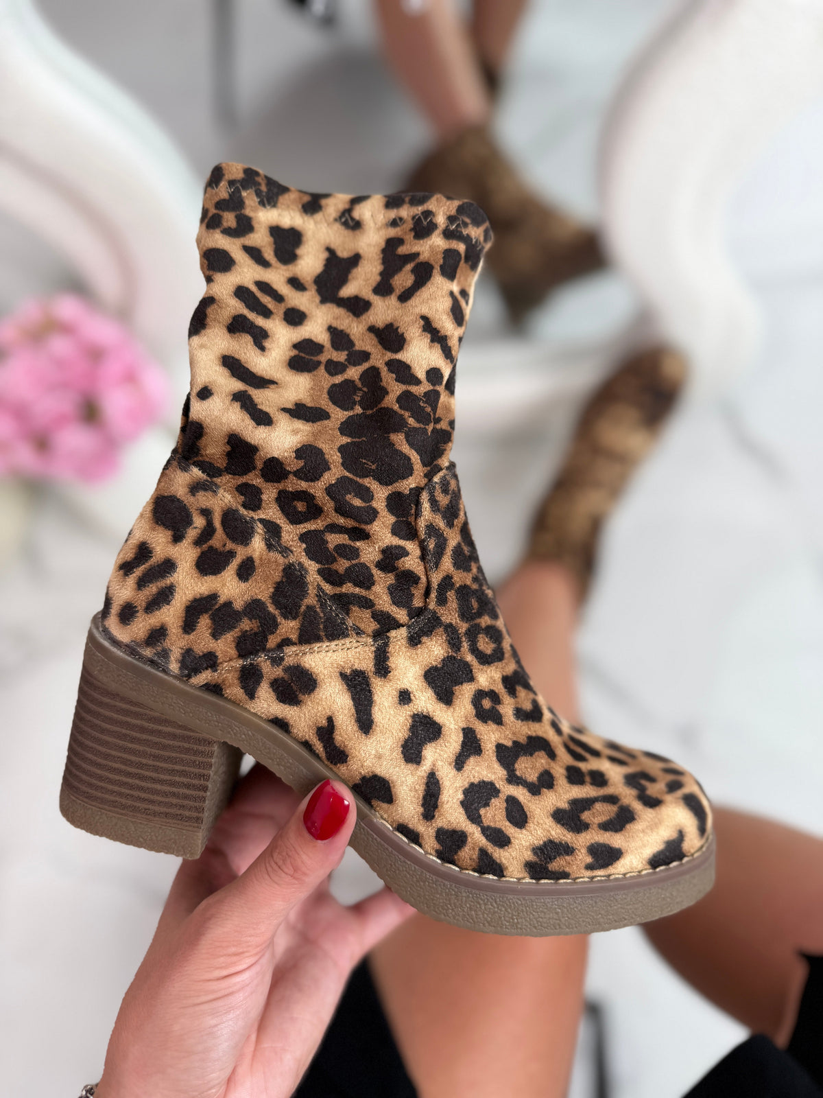 Pepa - Botas terciopelo