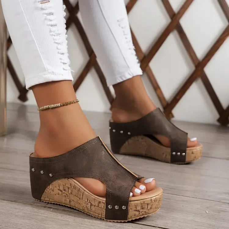 MELISSA: sandalias de alta calidad con tacón de cuña