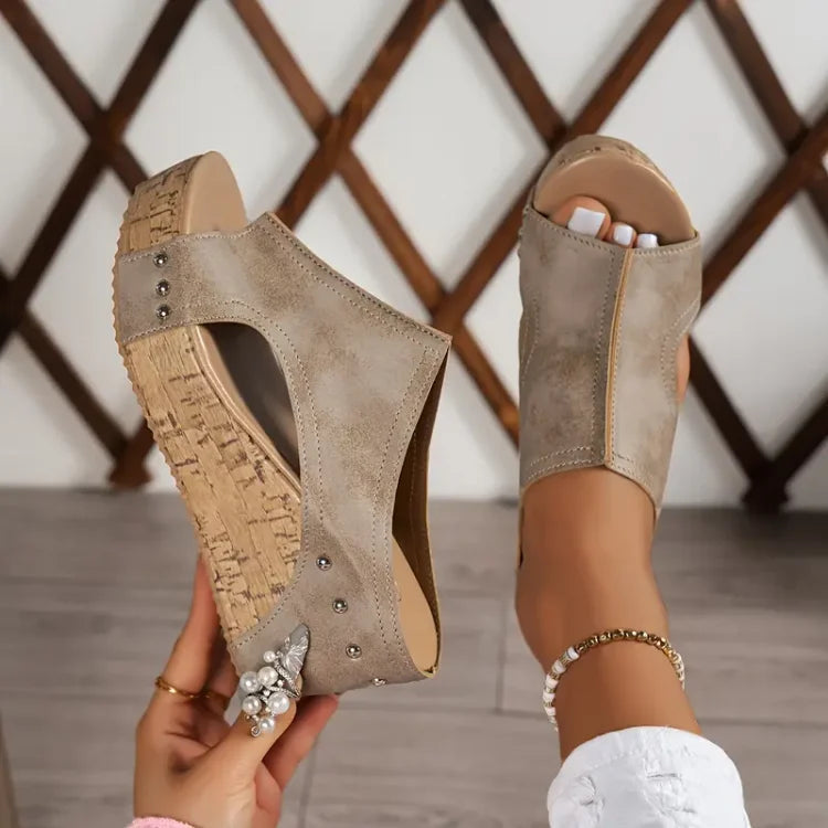 MELISSA: sandalias de alta calidad con tacón de cuña