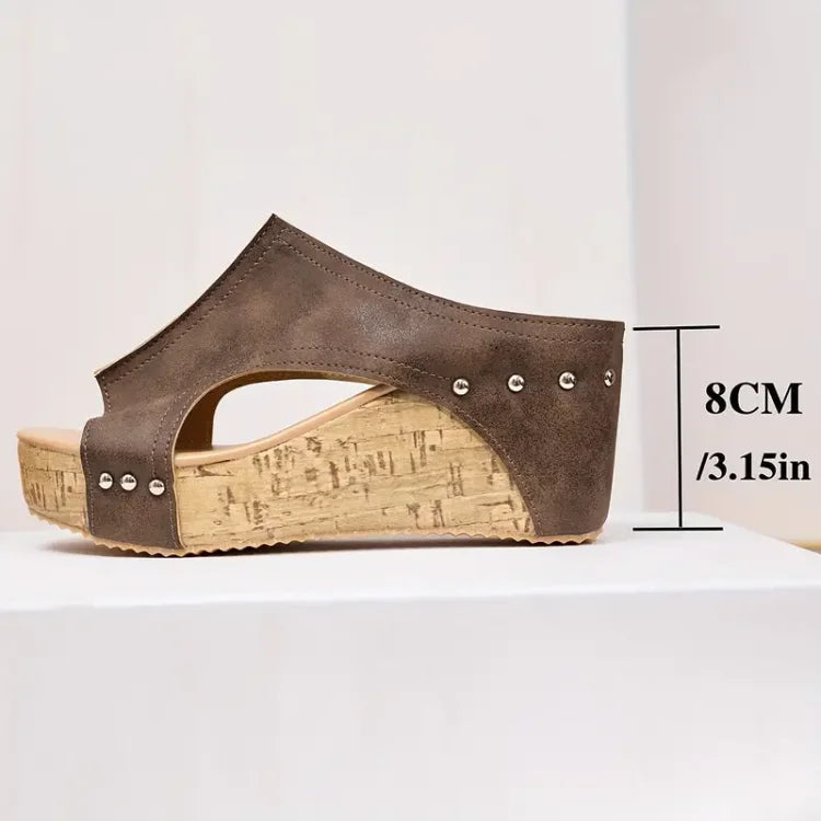 MELISSA: sandalias de alta calidad con tacón de cuña