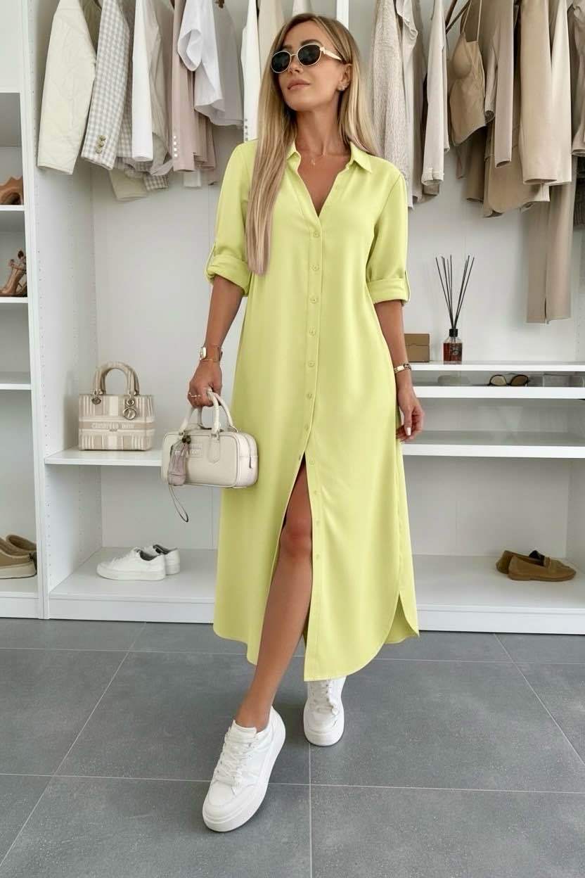 María - Vestido camisero Oversize