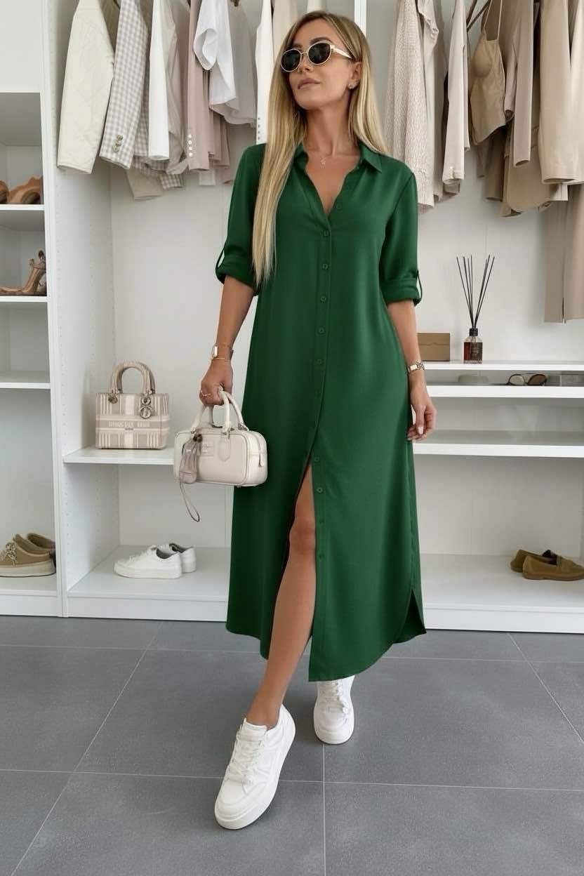 María - Vestido camisero Oversize