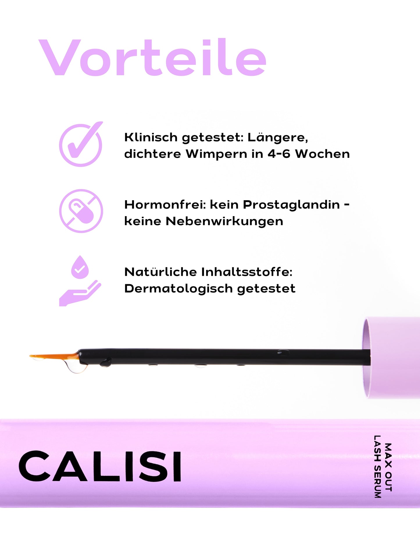 Naila - Sérum para el crecimiento de pestañas MAX OUT