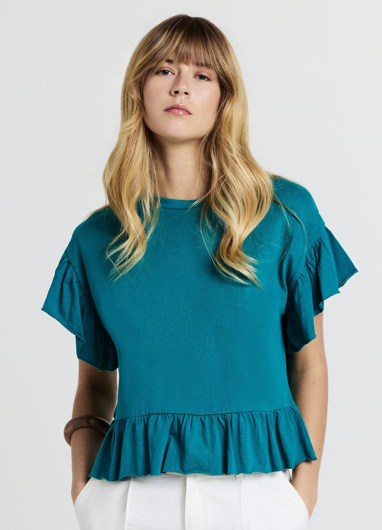 T-shirt volants