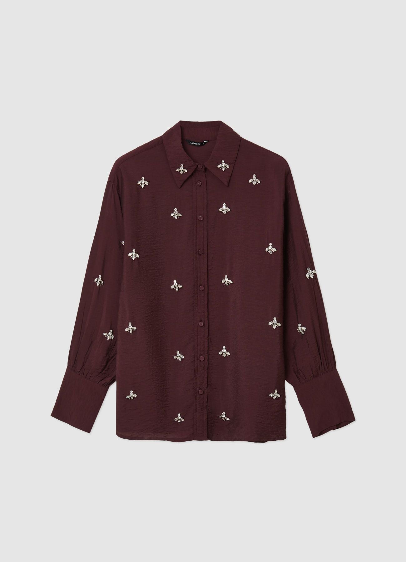 Camicia oversize applicazioni