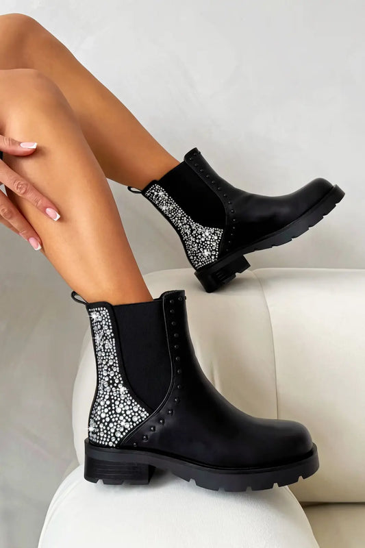 Yara - Botas plateadas