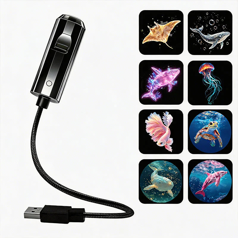 Proyector HD «plug-and-play» para ver galaxias y océanos  Oferta especial: 35 % de descuento – solo por tiempo limitado