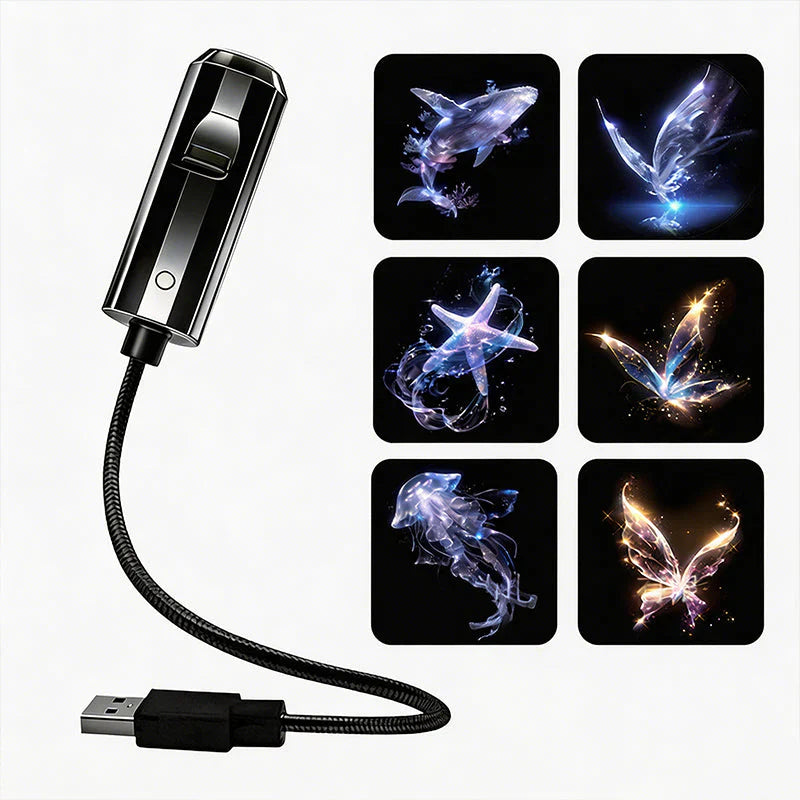 Proyector HD «plug-and-play» para ver galaxias y océanos  Oferta especial: 35 % de descuento – solo por tiempo limitado